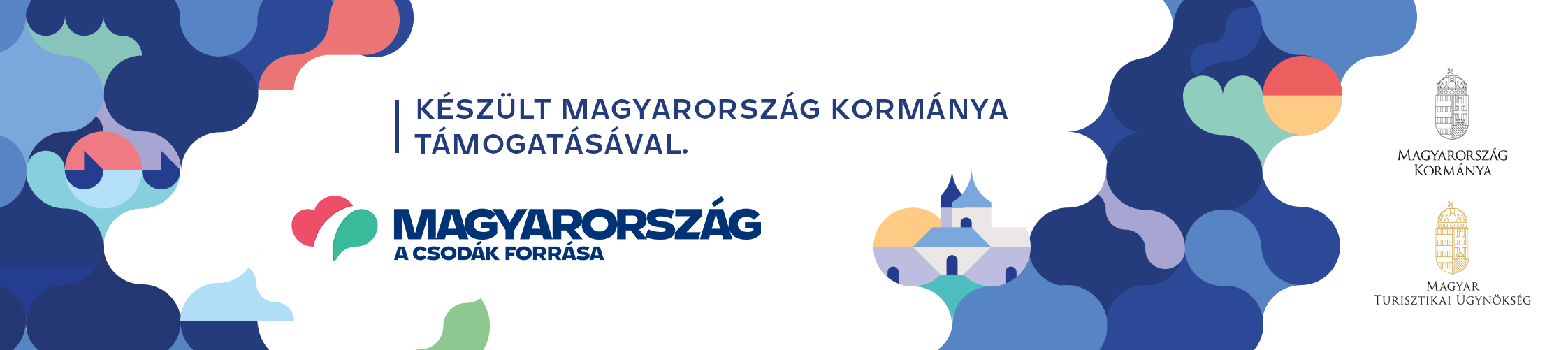 Funded by the Government of Hungary – logos of the Government of Hungary, Hungary the Source of Wonders and the Hungarian Tourism Agency